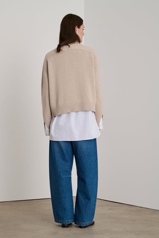 Pull Will - Ecru - Laine - Femme