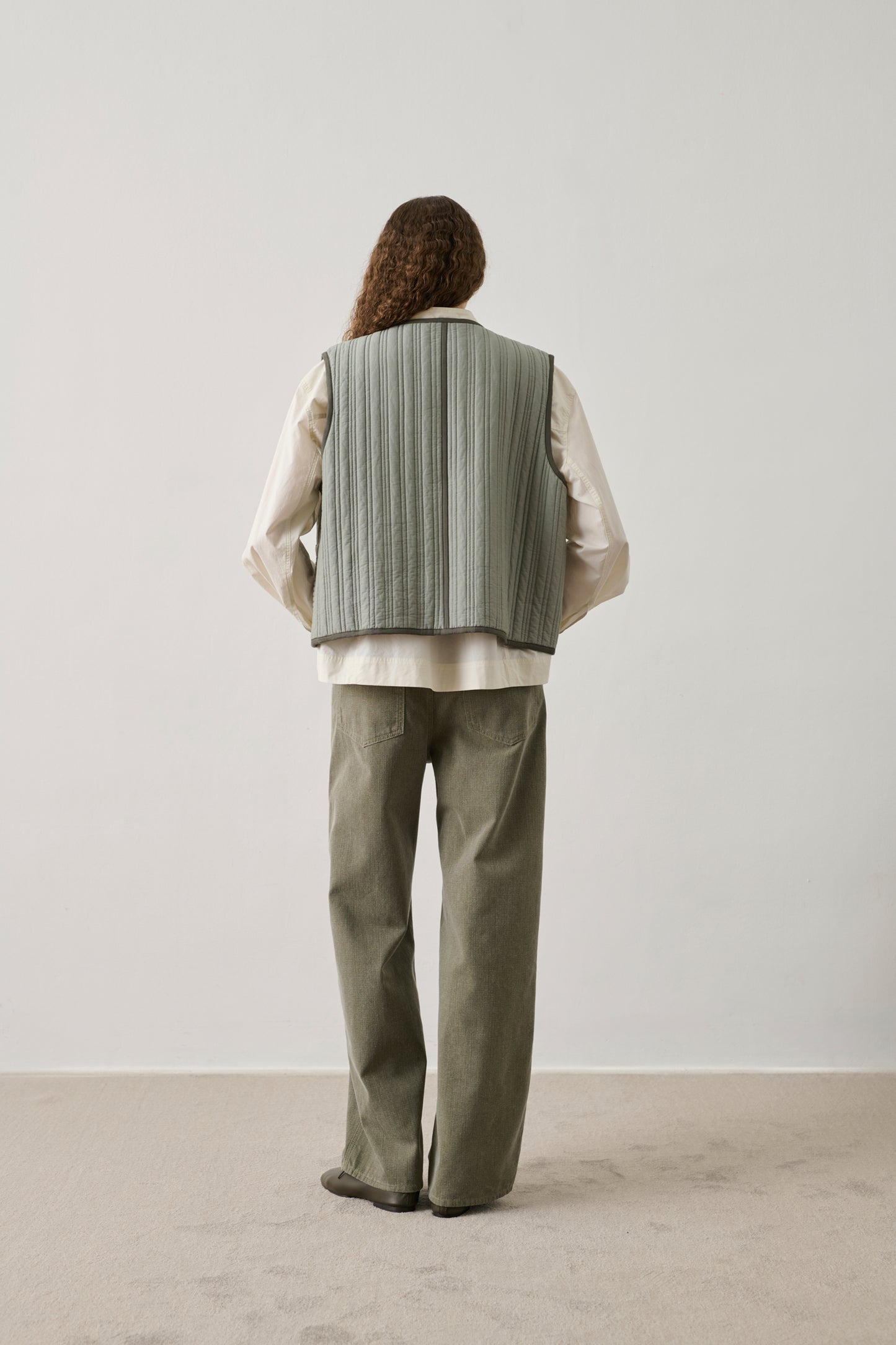 Blouson Hima - Vert D'Eau/Beige - Coton - Femme