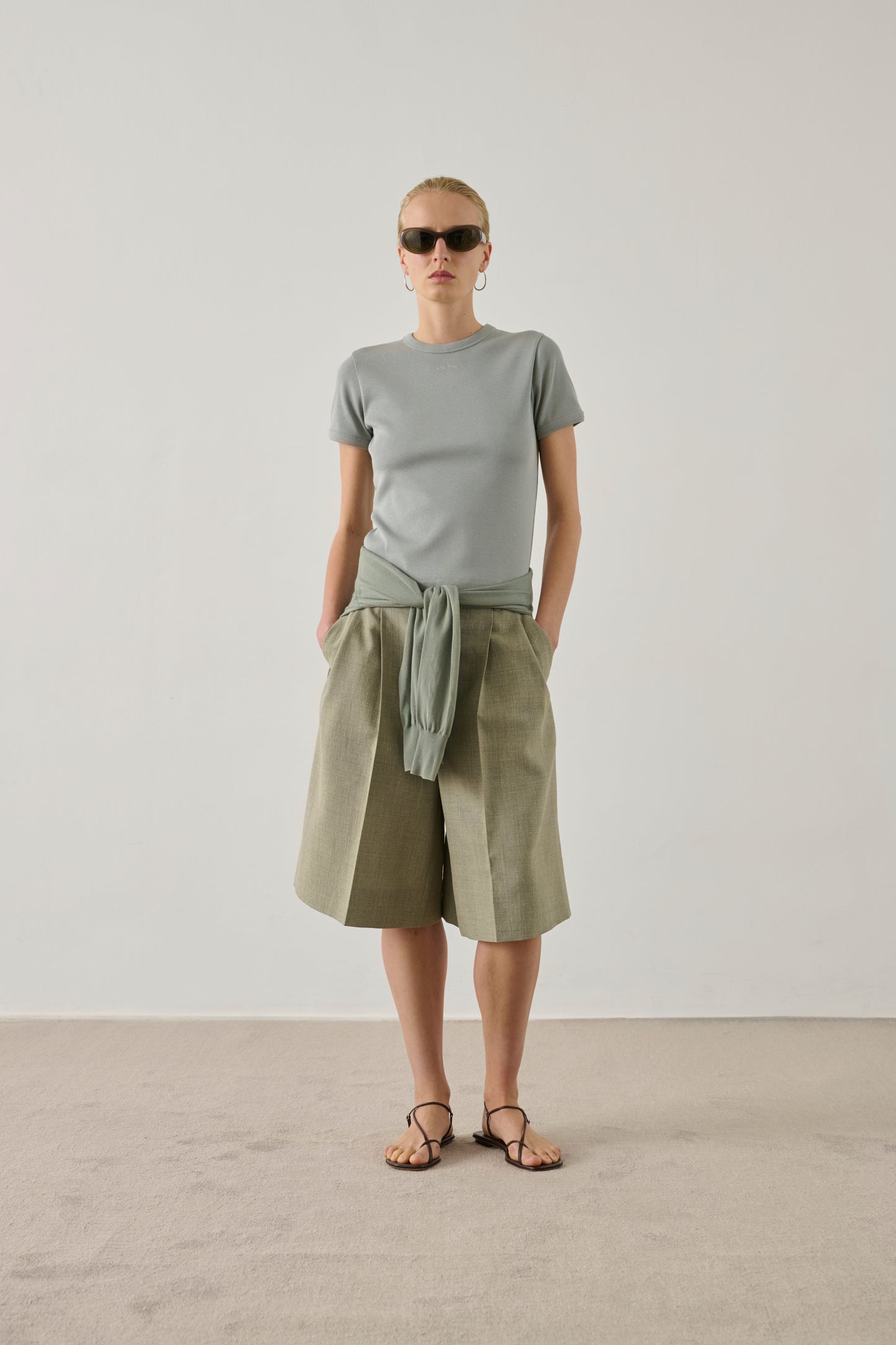 Tee-Shirt Aristide - Bleu Glacé - Coton - Femme