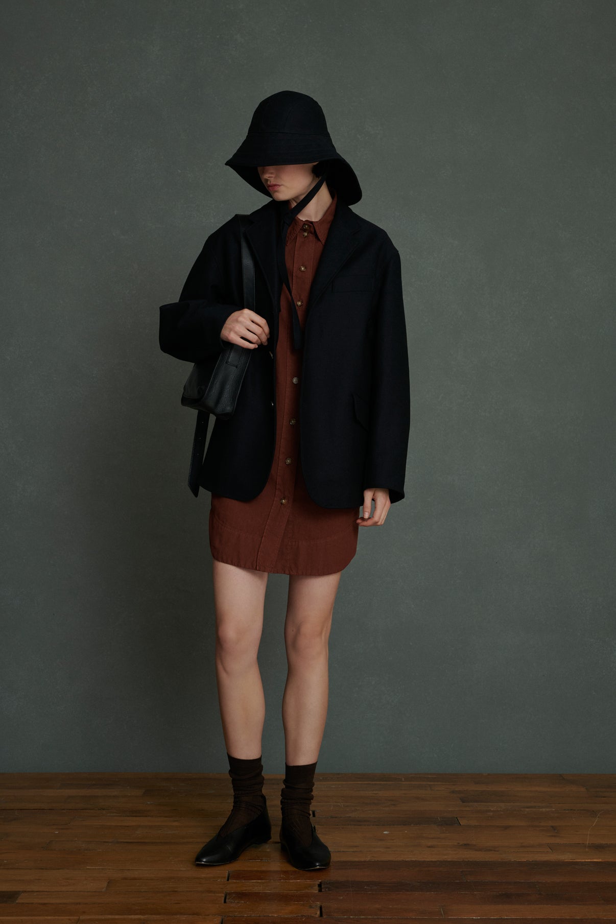 Robe Aziza - Terracotta - Coton - Femme vue 4