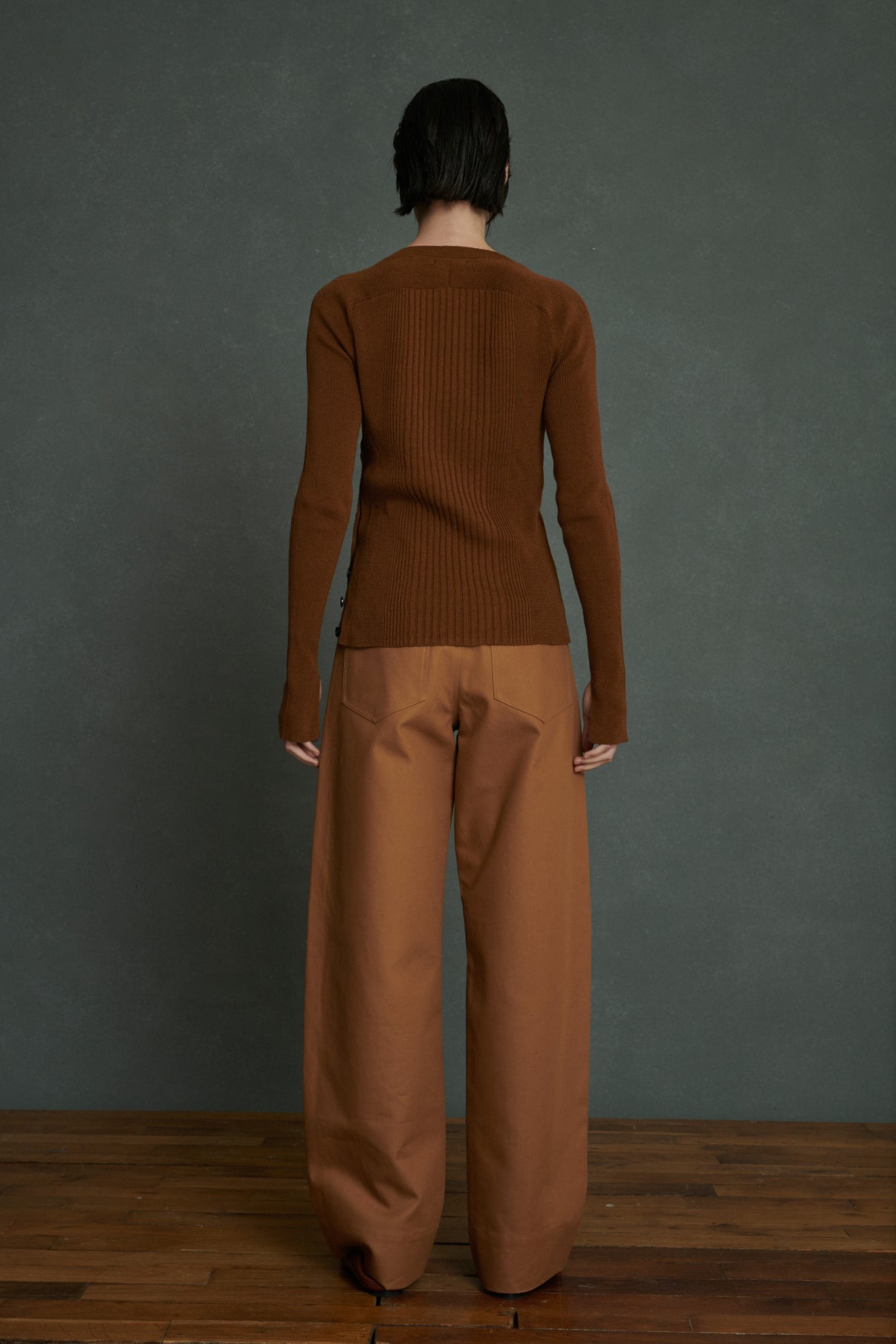 Pull Andree - Havane - Femme vue 3